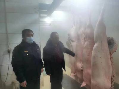 开展节前屠宰企业监督检查保障动物产品质量安全